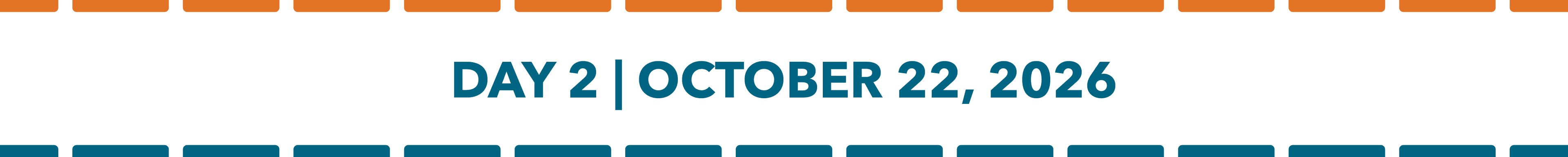 day 2 october 22, 2026